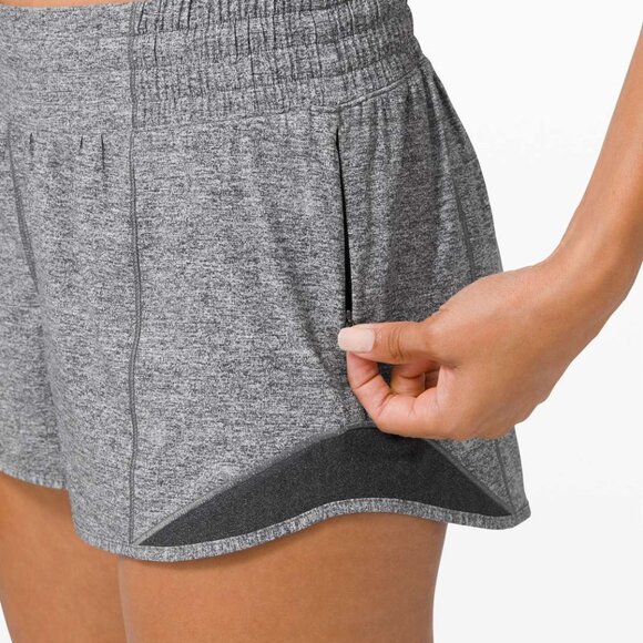 Lululemon Hotty Hot Lined Short 2.5 Gray - Picture 1 of 6